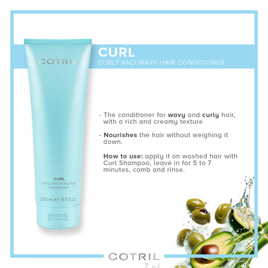 COTRIL CURL CURLY AND WAVY HAIR CONDITIONER 250ml