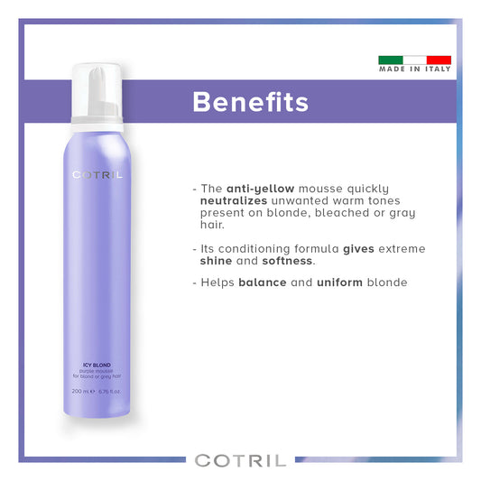 ICY BLOND PURPLE MOUSSE 200ml