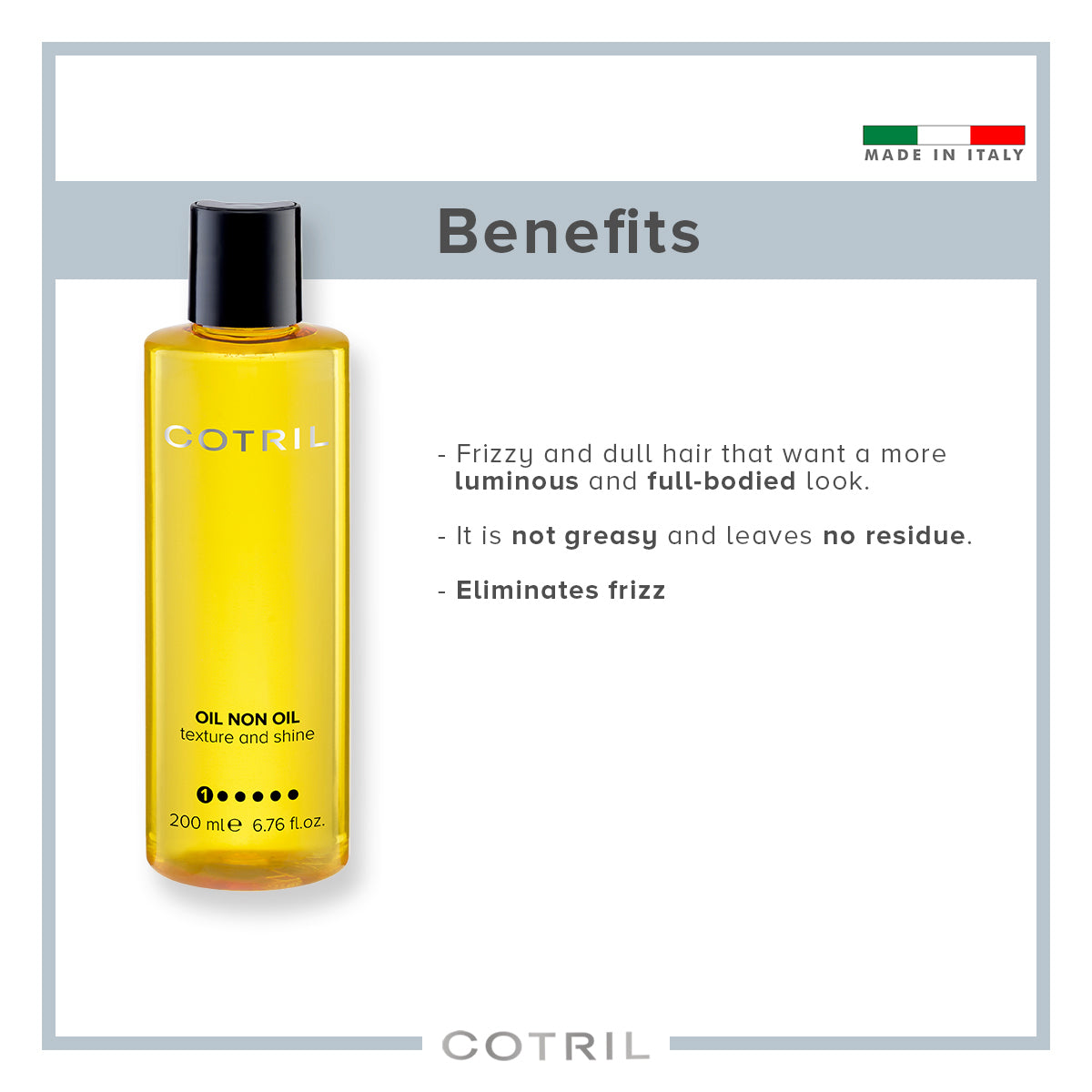 Cotril Styling Oil Non Oil 200ml — view 3
