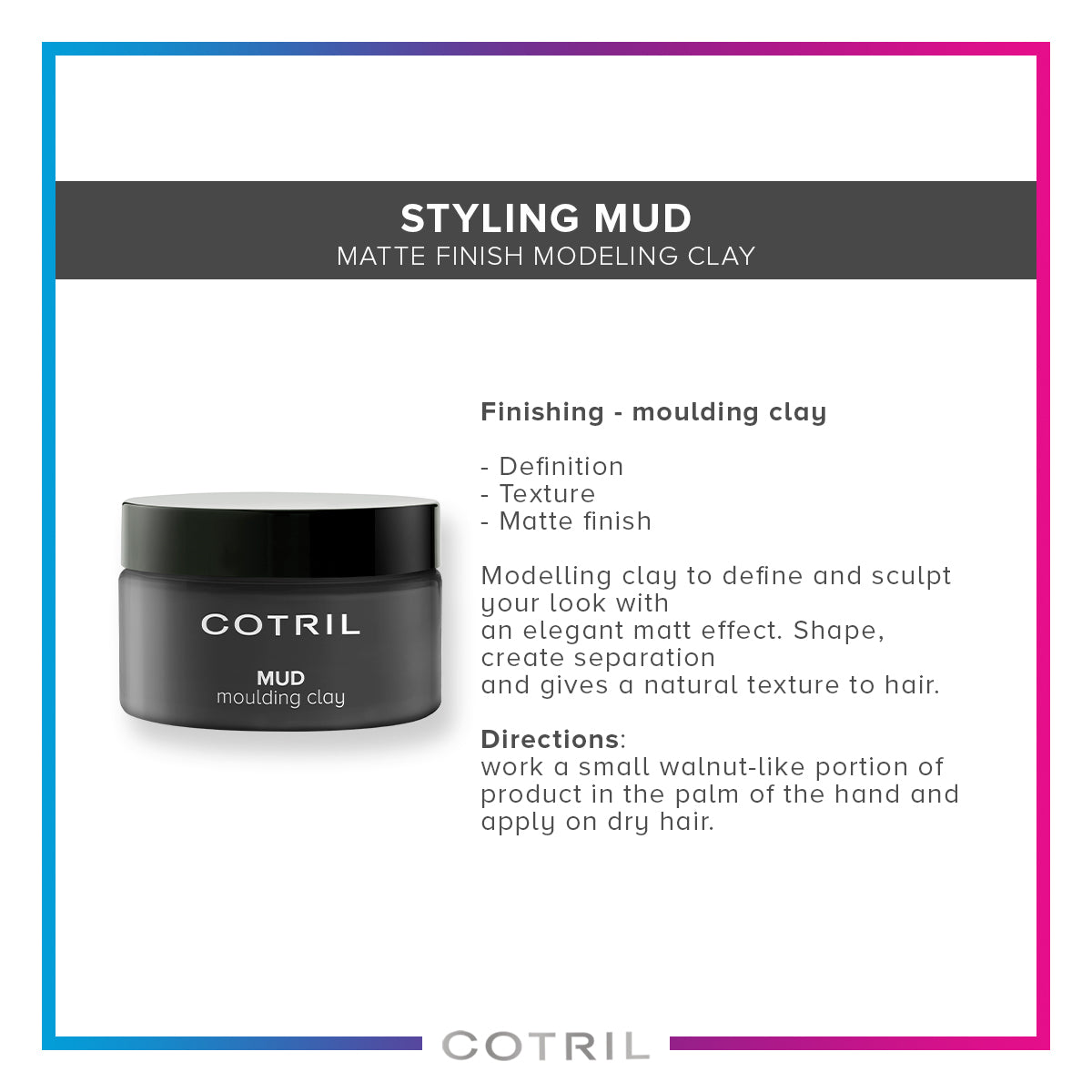 Cotril Styling Mud 100 ml — view 2