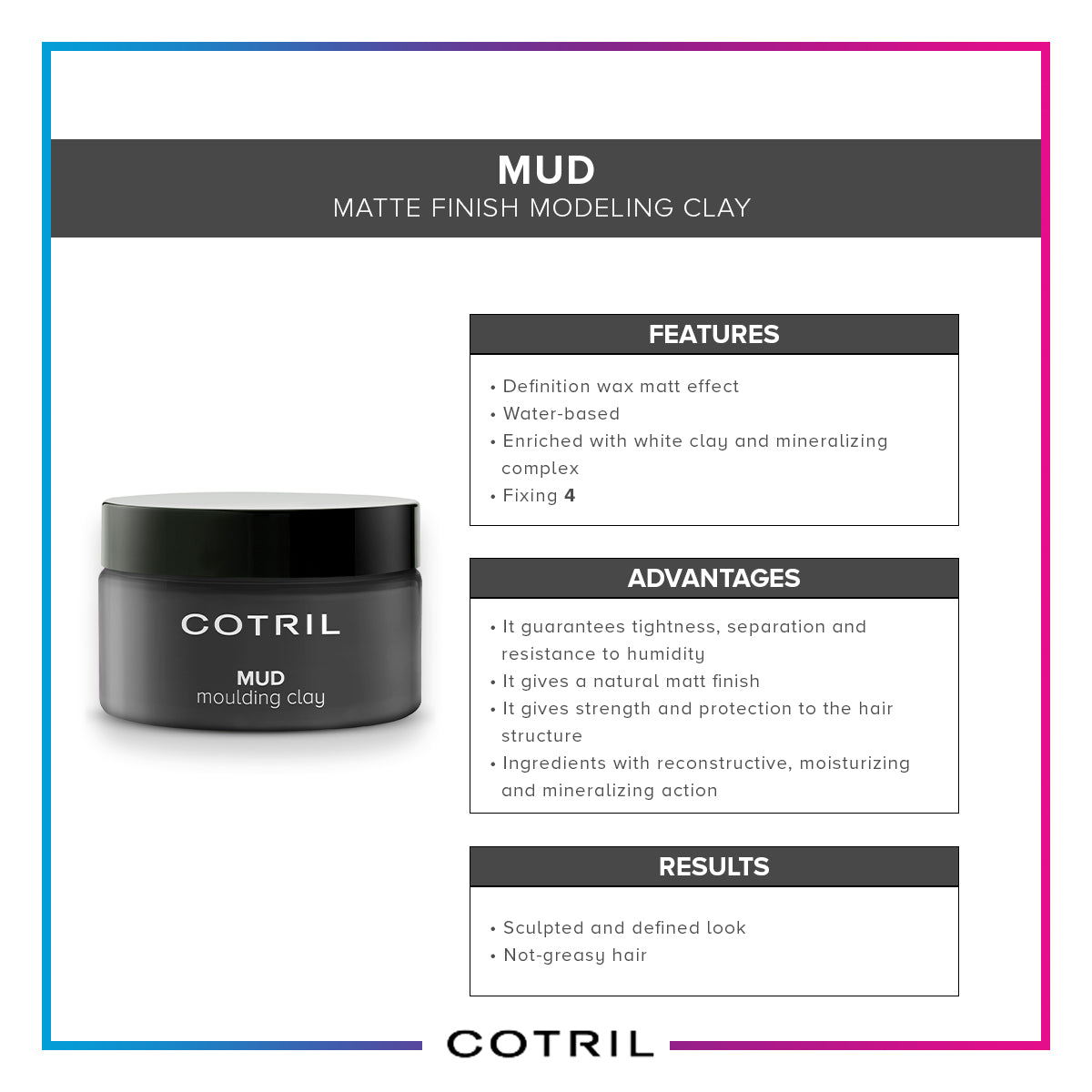Cotril Styling Mud 100 ml — view 5