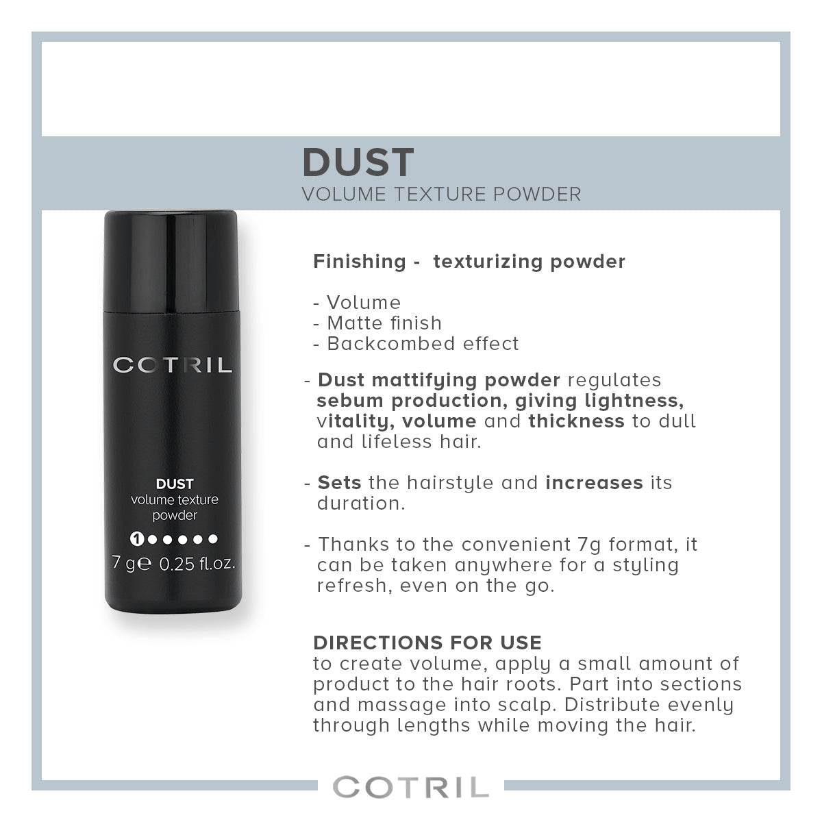 Cotril Styling Dust 7gm — view 2