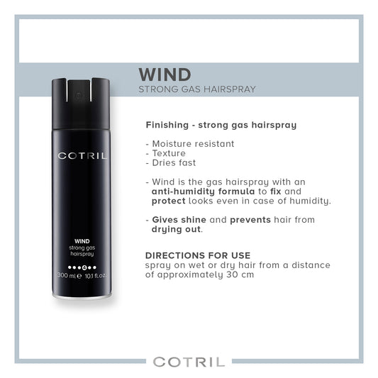 Cotril Wind Strong Gas Hairspray 300ml — view 2
