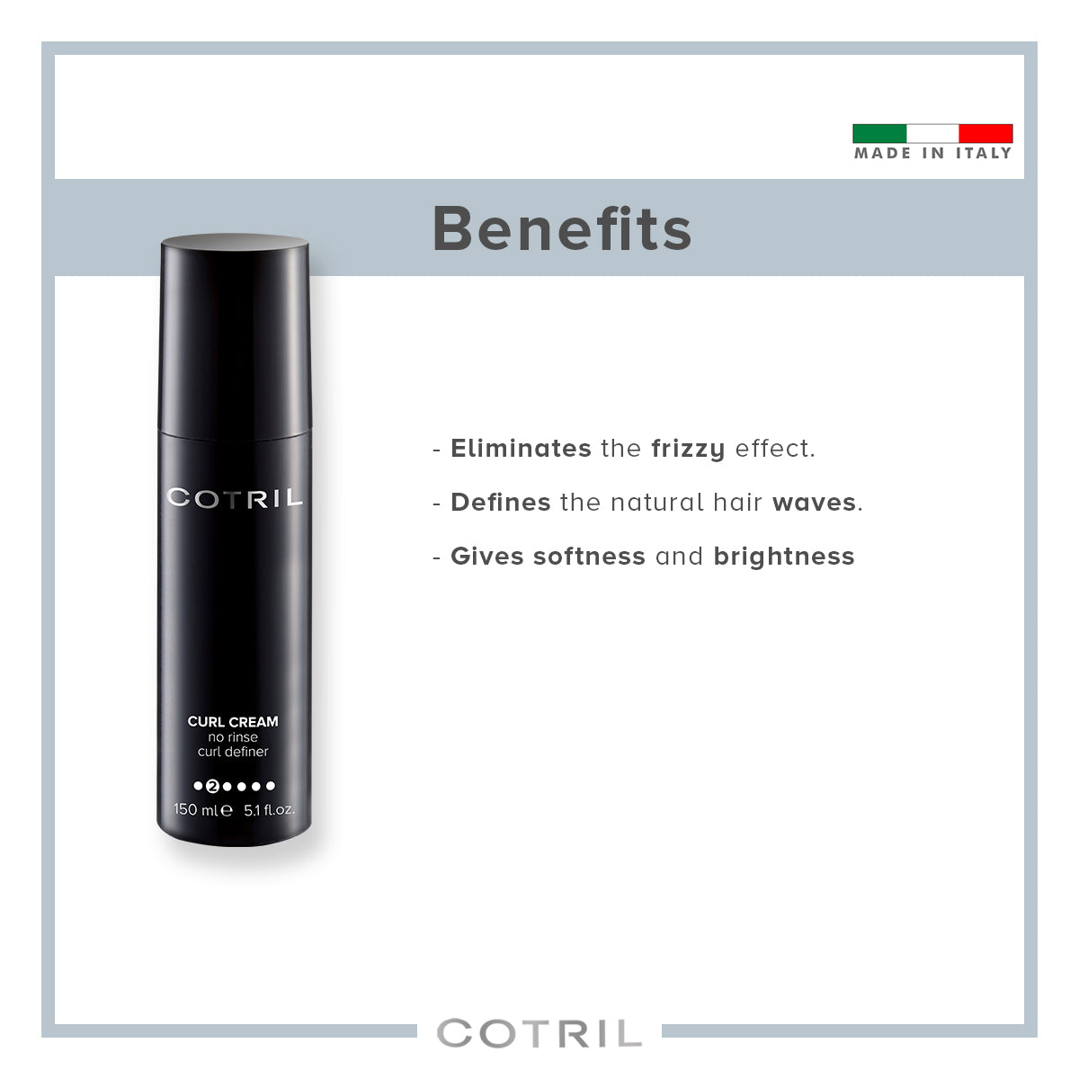 Cotril Styling - Curl Cream 150ML