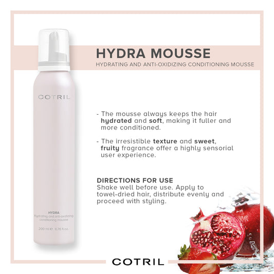 COTRIL HYDRA HYDRATING AND ANTI-OXIDIZING CONDITIONING MOUSSE 200ml