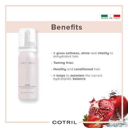 COTRIL HYDRA HYDRATING AND ANTI-OXIDIZING CONDITIONING MOUSSE 50ml