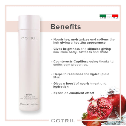 COTRIL HYDRA HYDRATING AND ANTI-OXIDIZING SHAMPOO 300ml
