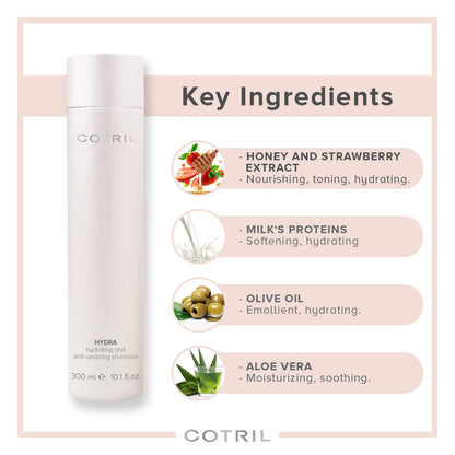 COTRIL HYDRA HYDRATING AND ANTI-OXIDIZING SHAMPOO 300ml