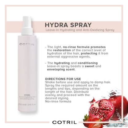 COTRIL HYDRA LEAVE-IN HYDRATING AND ANTI-OXIDIZING SPRAY 250ml