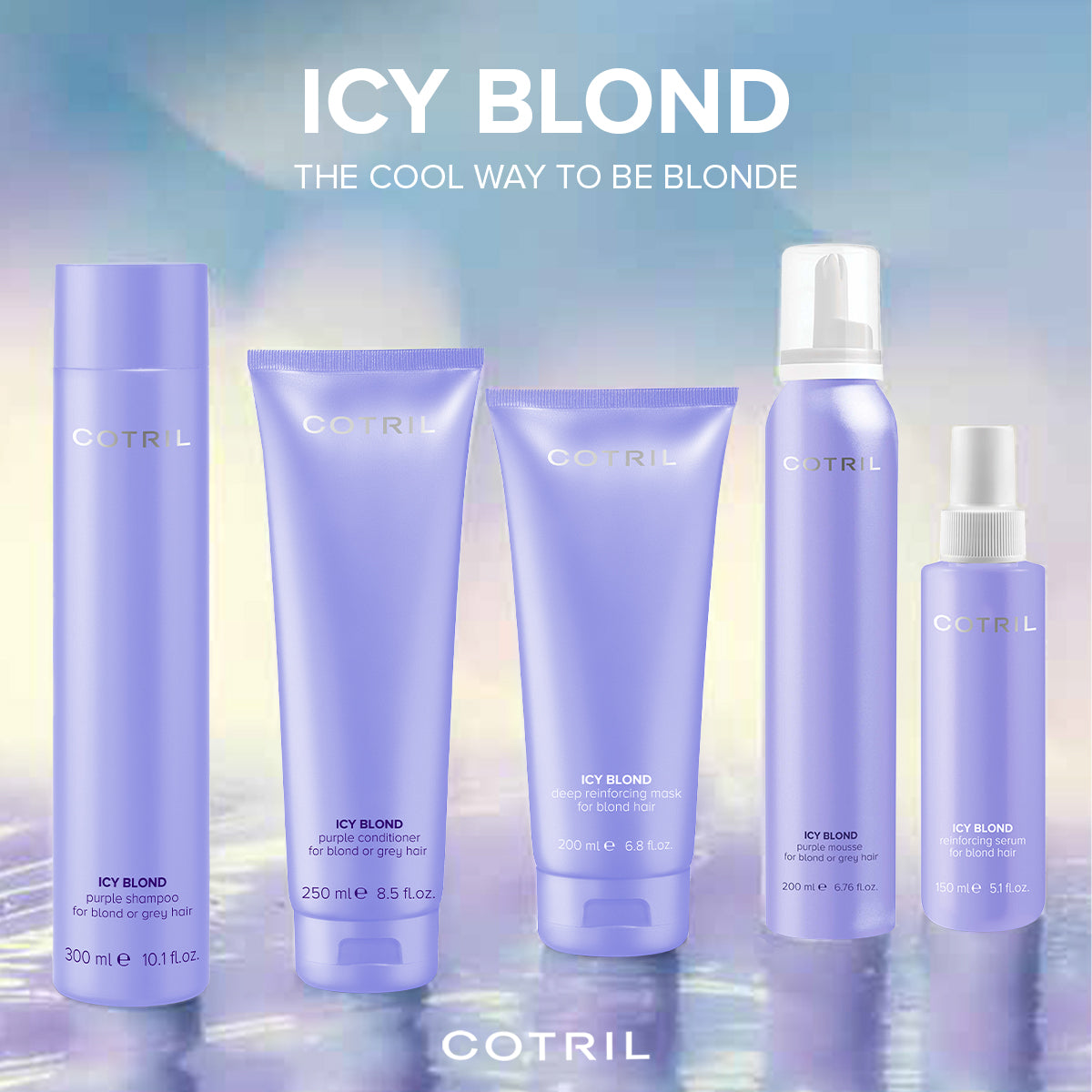ICY BLOND PURPLE MOUSSE 200ml
