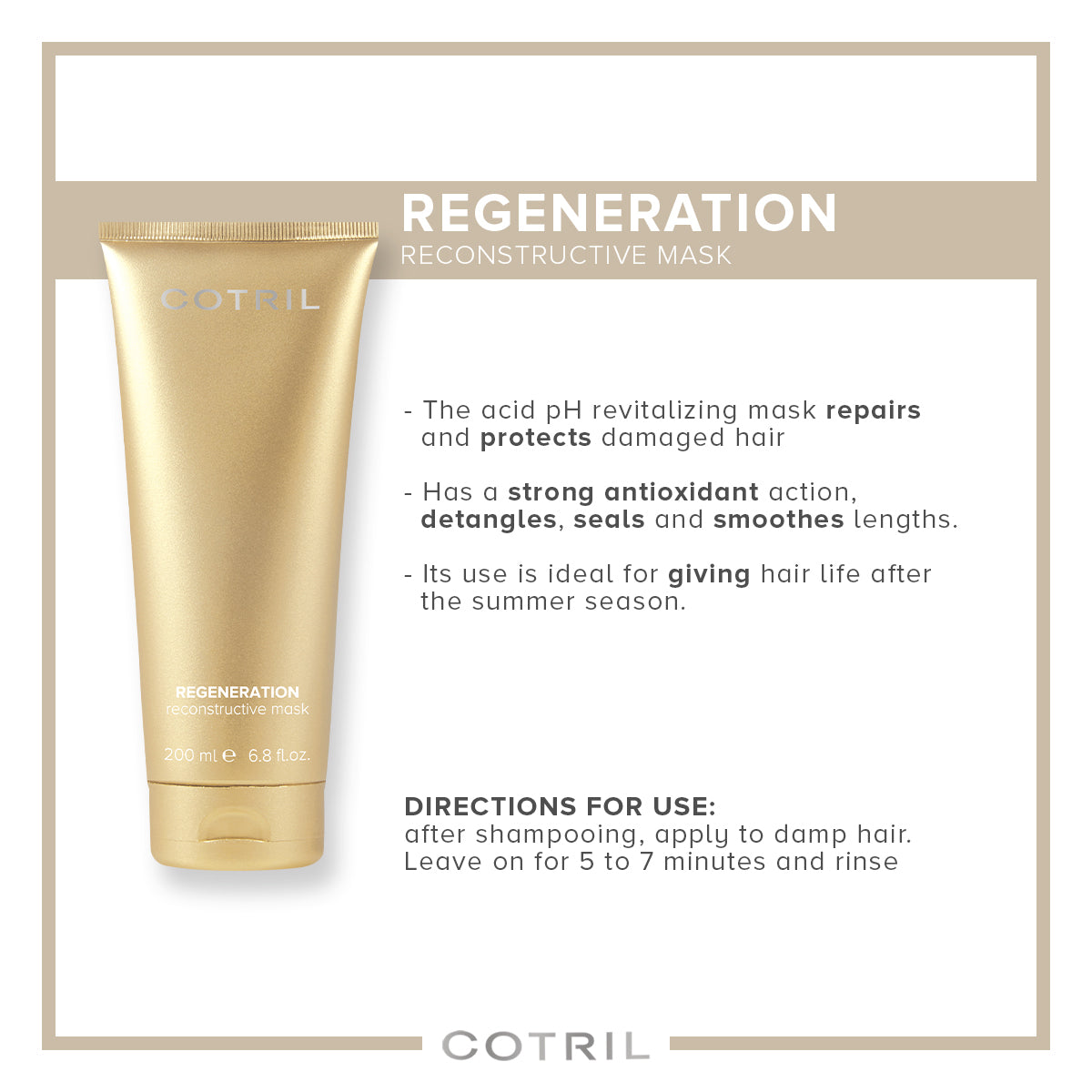 COTRIL REGENERATION REPAIRING TREATMENT 150Ml