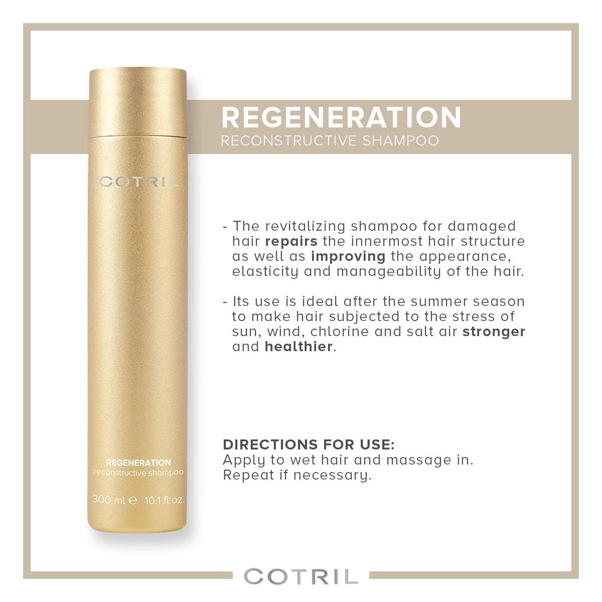 COTRIL REGENERATION RECONSTRUCTIVE SHAMPOO 300ml
