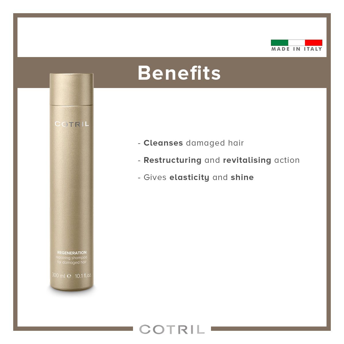 COTRIL REGENERATION REPAIRING SHAMPOO FOR DAMAGED HAIR 300ml