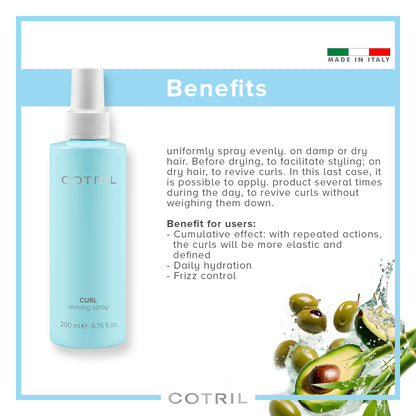 COTRIL CURL REVIVING SPRAY 200ml