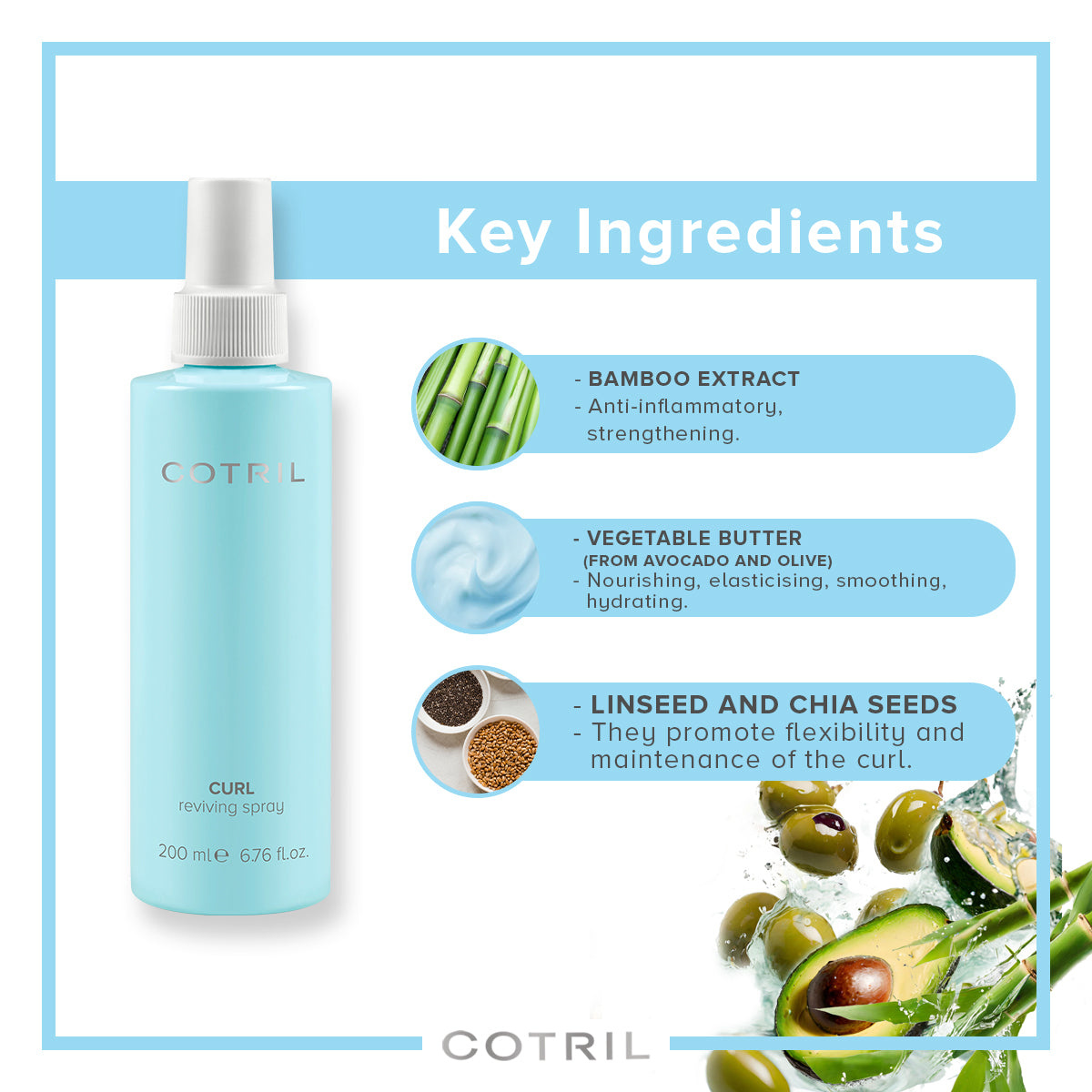 COTRIL CURL REVIVING SPRAY 200ml