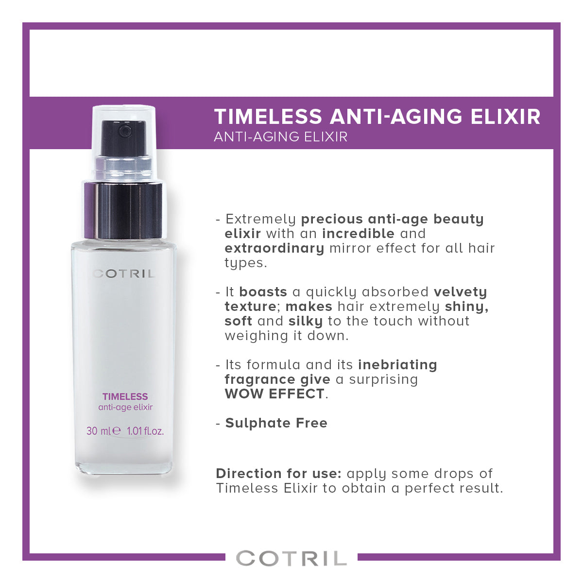 COTRIL TIMELESS ANTI-AGE ELIXIR 30ml