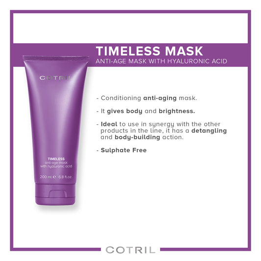 COTRIL TIMELESS ANTI-AGE MASK WITH HYALURONIC ACID 200ml