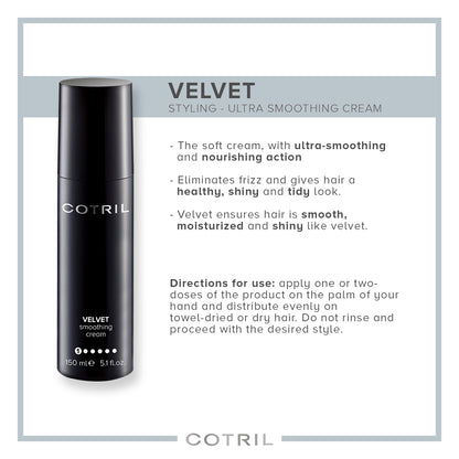 Cotril Styling Velvet Smoothing Cream 150ml — view 2