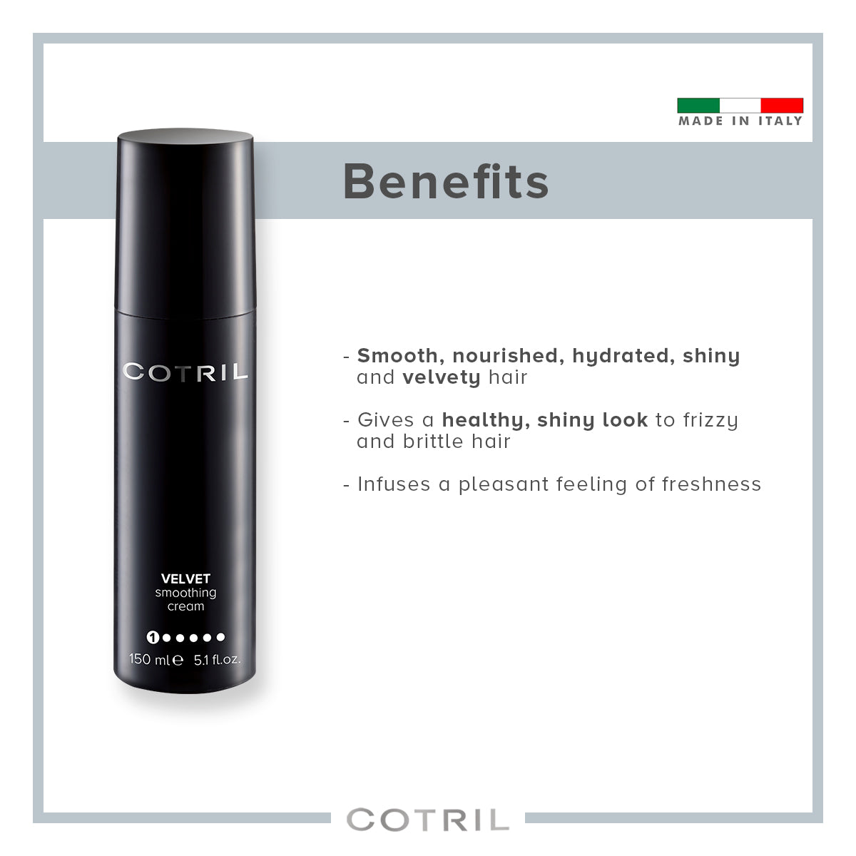 Cotril Styling Velvet Smoothing Cream 150ml — view 3