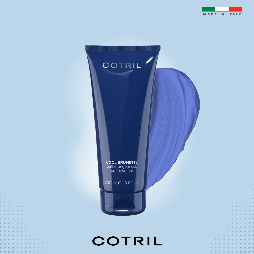 COTRIL COOL BRUNETTE ANTI-ORANGE MASK FOR BROWN HAIR 200ml