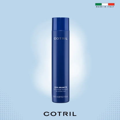 COTRIL COOL BRUNETTE ANTI-ORANGE SHAMPOO FOR BROWN HAIR 300ml